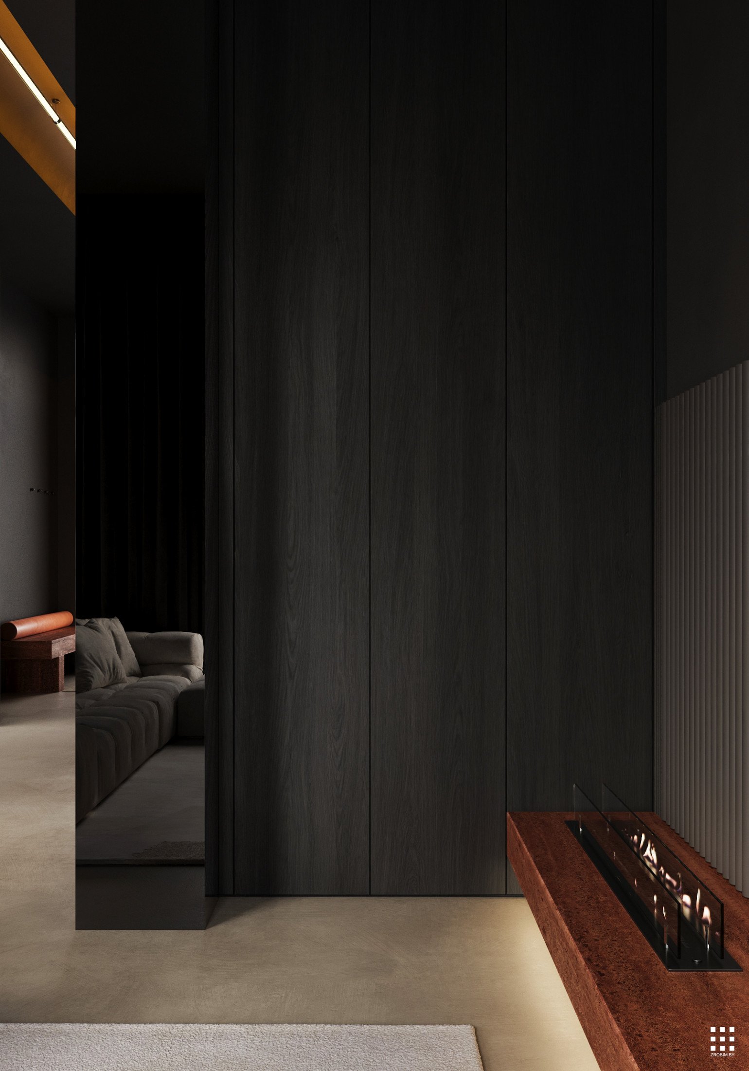 Дизайн дома INVERTED INTERIOR от «ZROBIM architects»