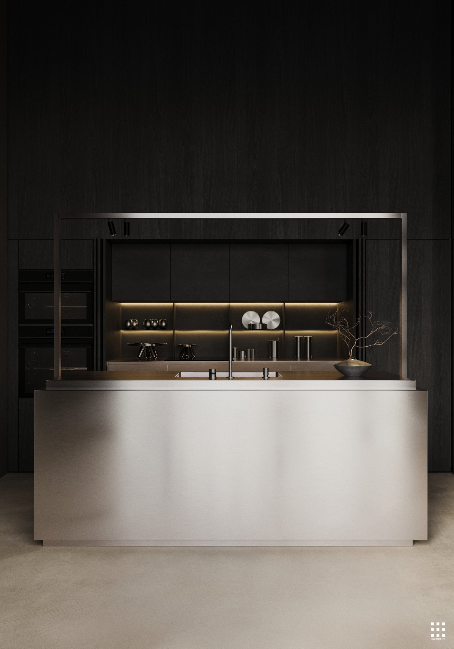 Дизайн дома INVERTED INTERIOR от «ZROBIM architects»