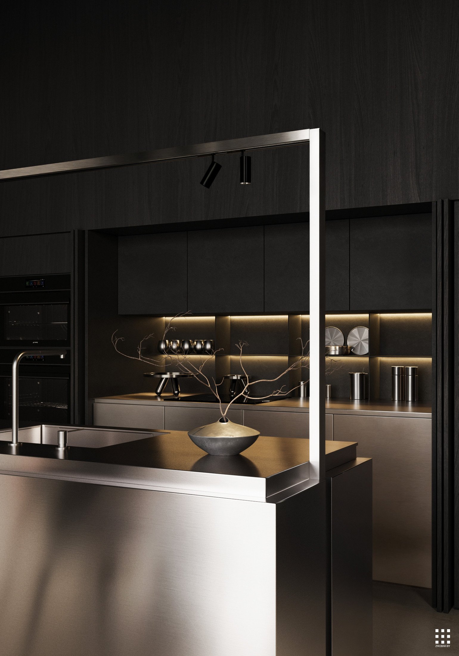 Дизайн дома INVERTED INTERIOR от «ZROBIM architects»