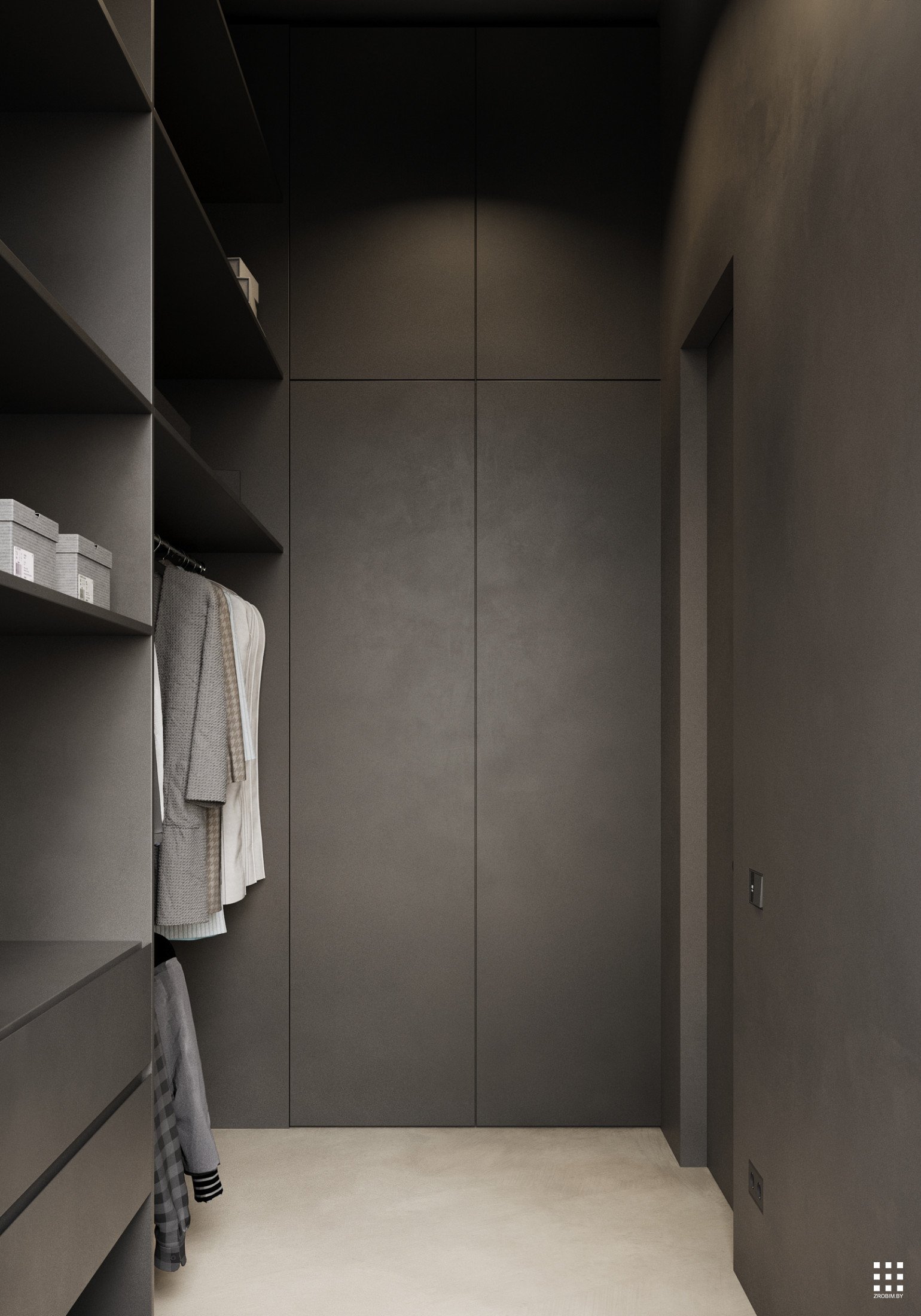 Дизайн дома INVERTED INTERIOR от «ZROBIM architects»