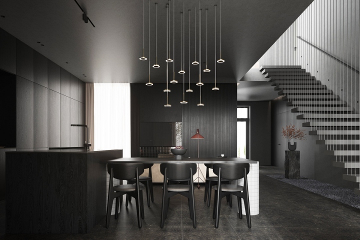 Дизайн дома Green harbor house interior от «ZROBIM architects»