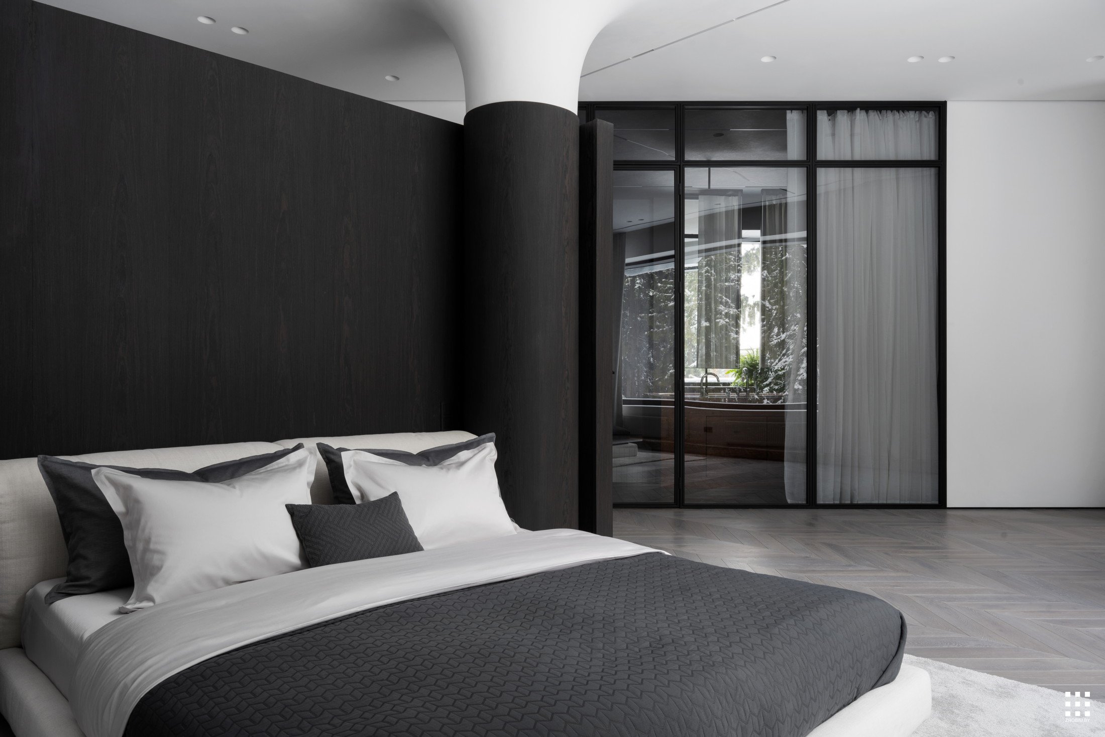 Дизайн дома 2000 RECONSTRUCTION INTERIOR от «ZROBIM architects»
