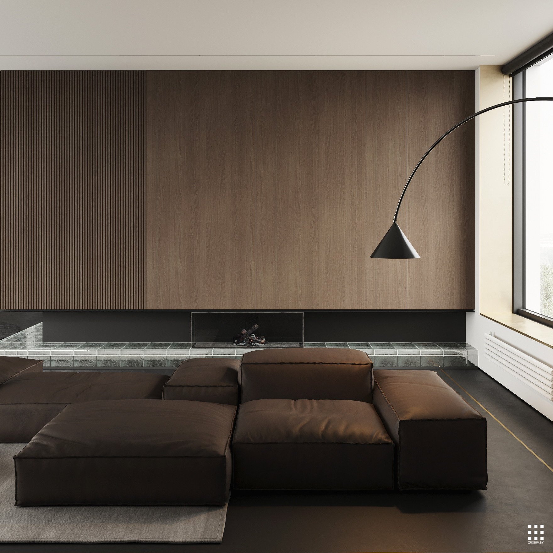 Дизайн дома 2000 RECONSTRUCTION INTERIOR от «ZROBIM architects»