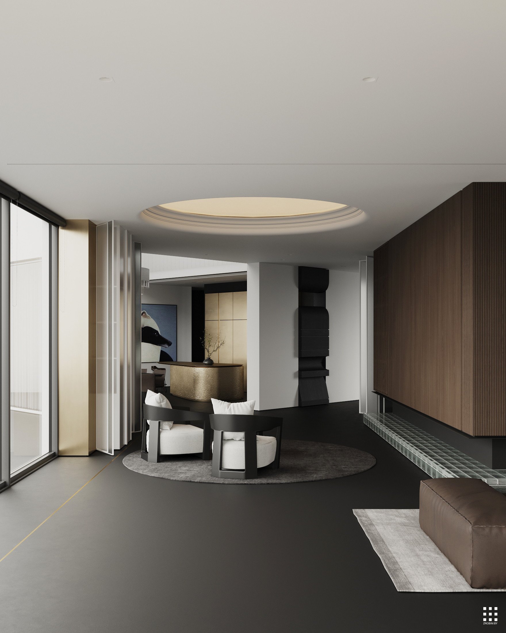 Дизайн дома 2000 RECONSTRUCTION INTERIOR от «ZROBIM architects»