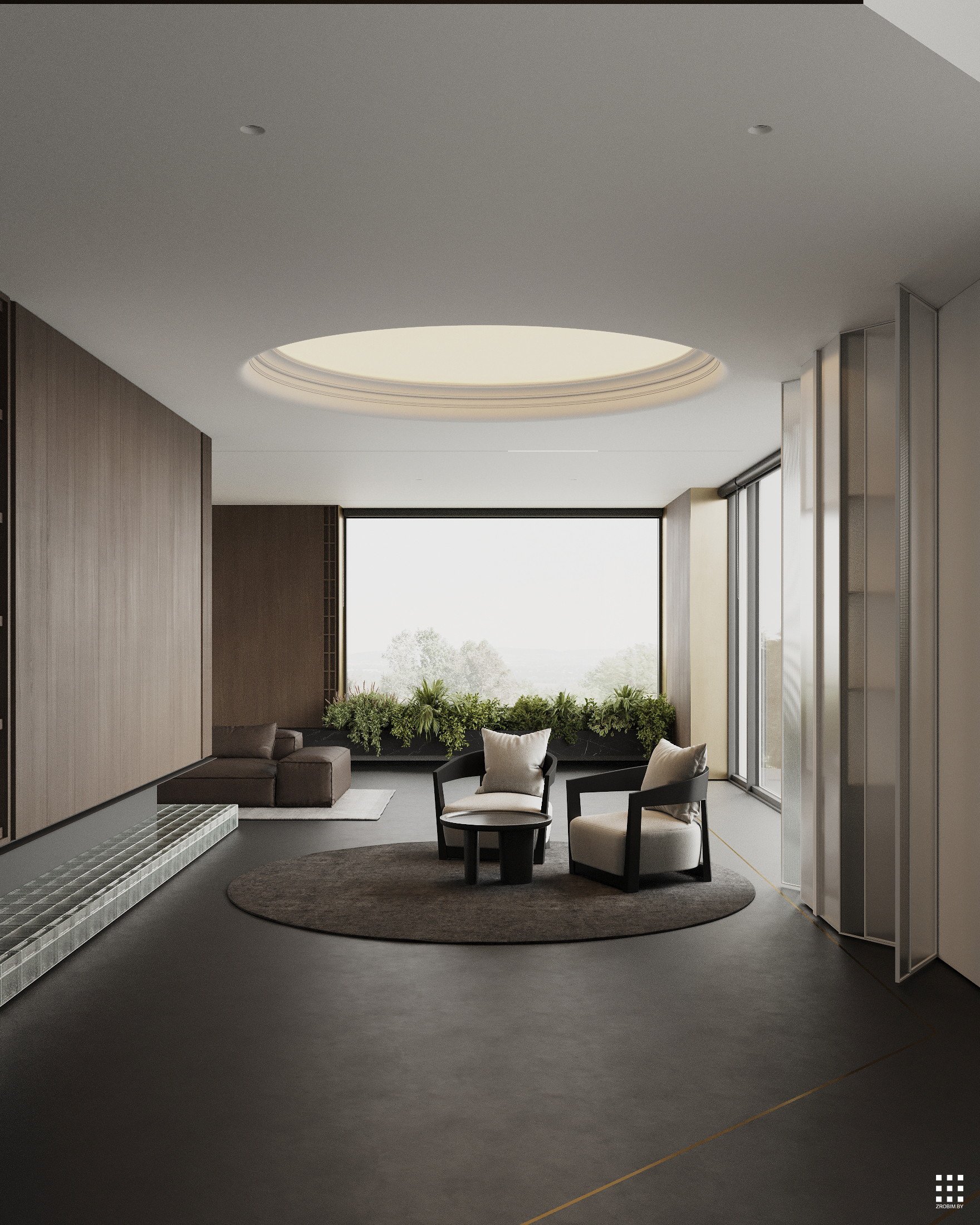Дизайн дома 2000 RECONSTRUCTION INTERIOR от «ZROBIM architects»