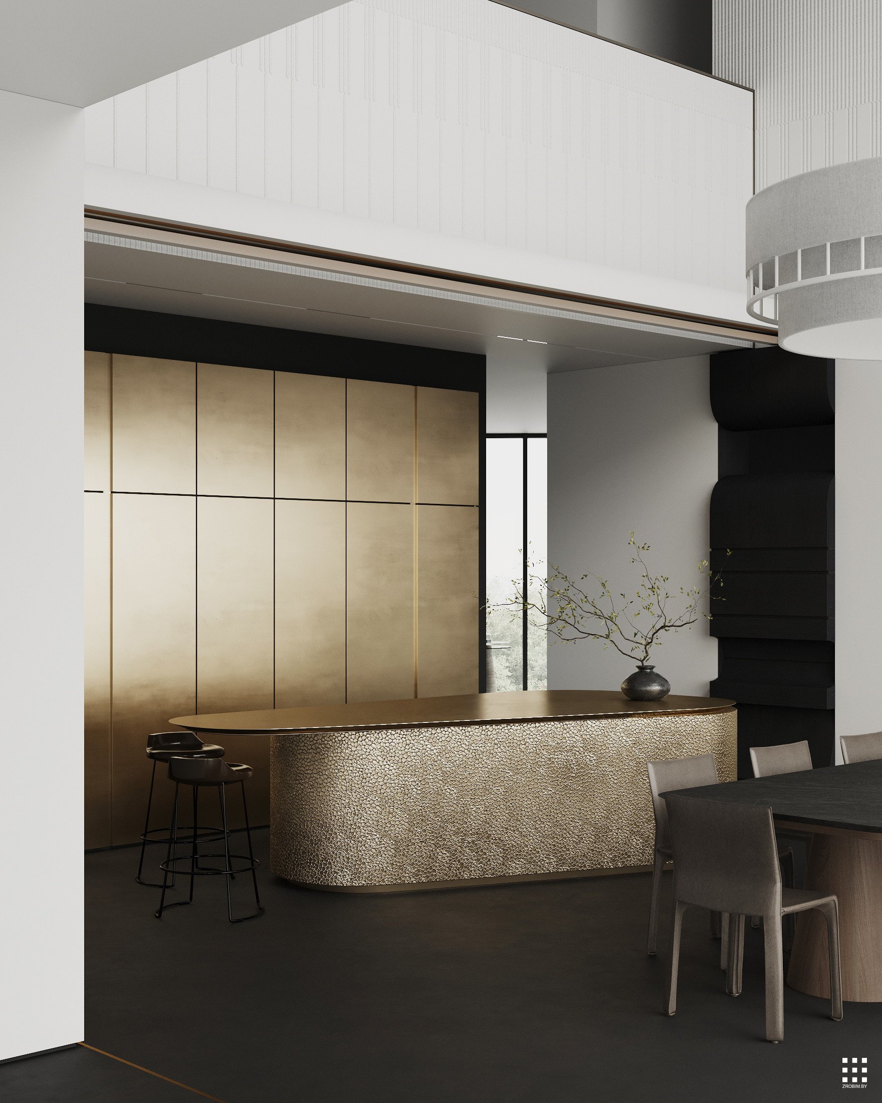 Дизайн дома 2000 RECONSTRUCTION INTERIOR от «ZROBIM architects»