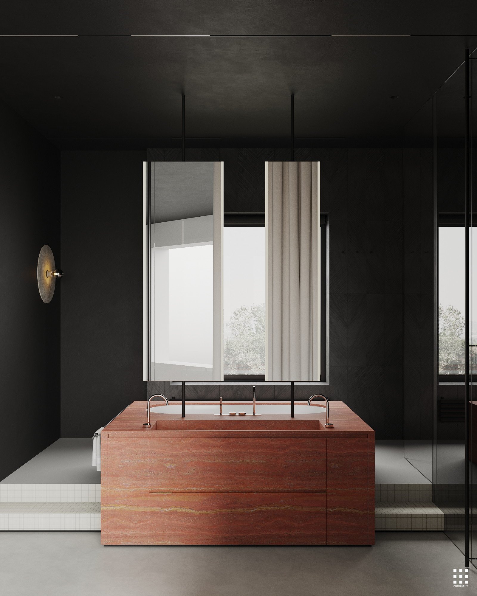 Дизайн дома 2000 RECONSTRUCTION INTERIOR от «ZROBIM architects»