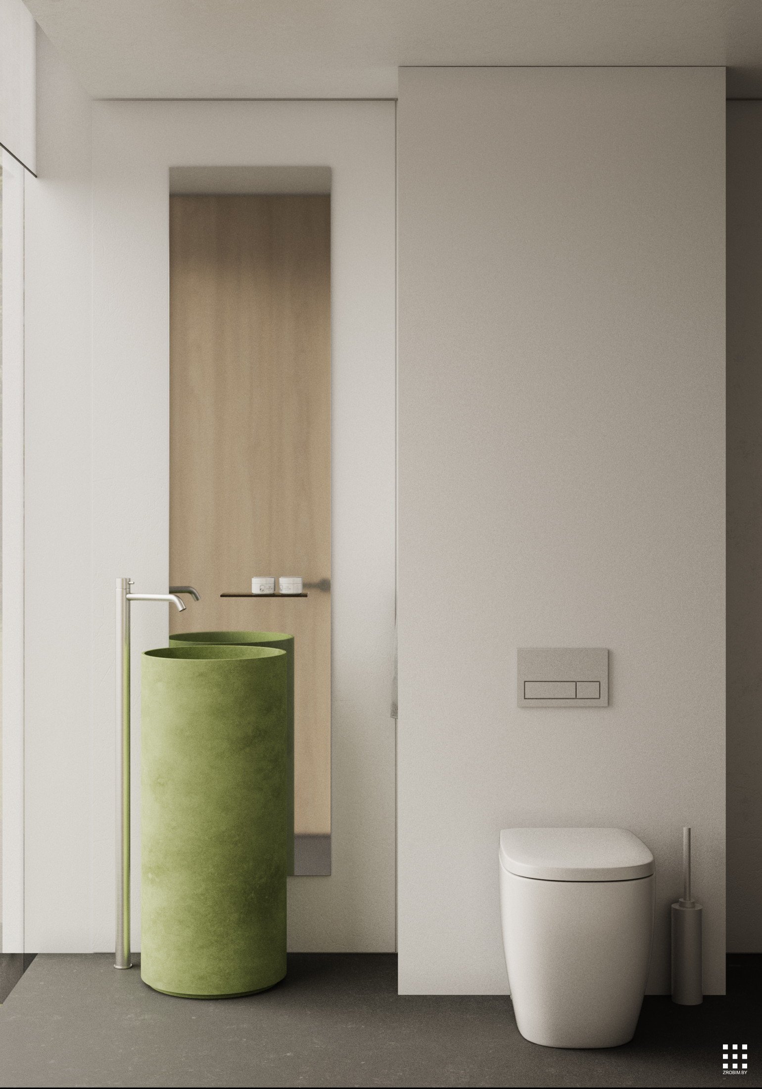 Дизайн дома THE CABIN INTERIOR от «ZROBIM architects»