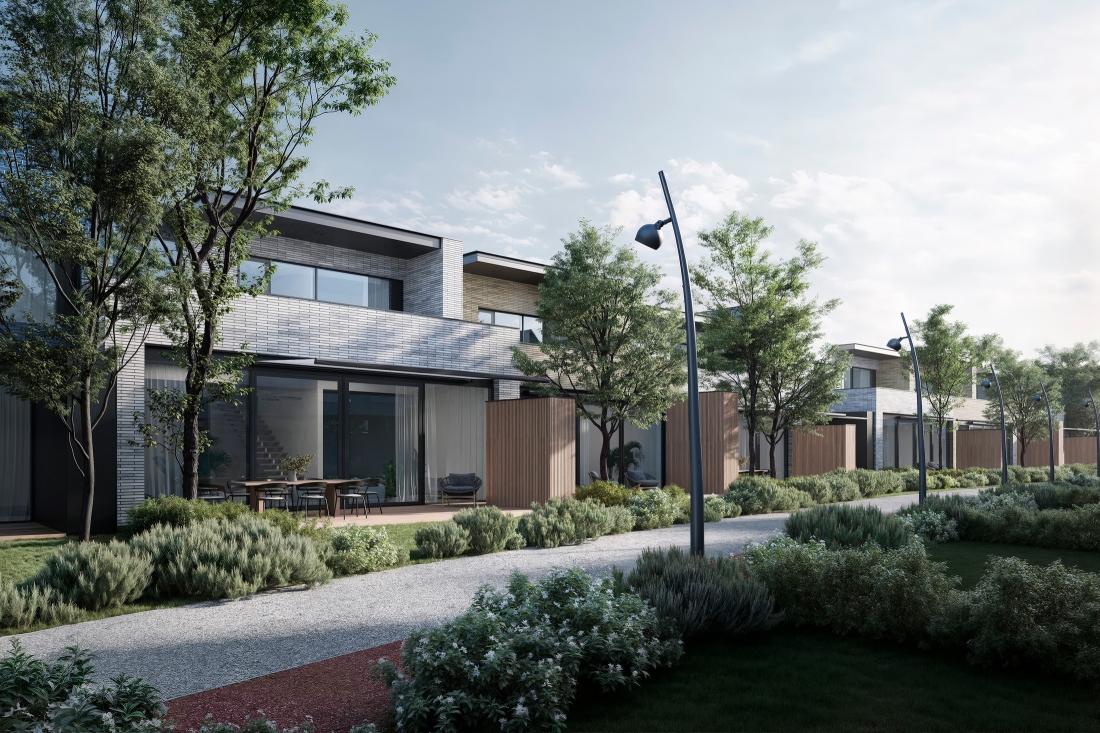 МЫС ТАУНХАУСЫ ТИП 2 - 198 м²